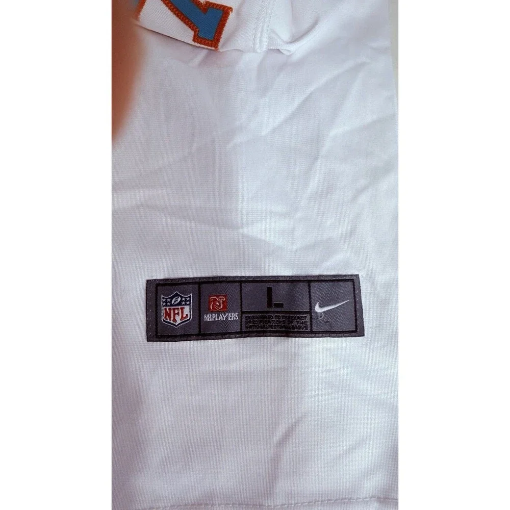Nike Miami Dolphins Jaylen Waddle #17 Throwback Jersey Youth L 14/16 White NFL